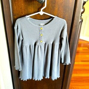 Gray toddler dress